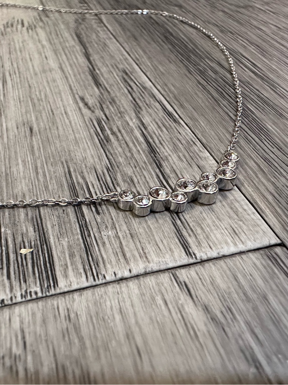 Nic & Syd Crystal Cluster Necklace - Picture 6 of 11
